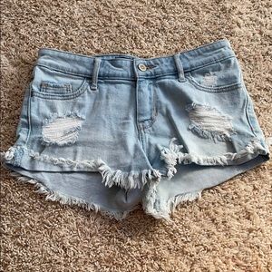 hollister jean shorts